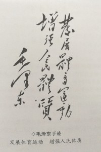 发展体育运动 增强人民体质